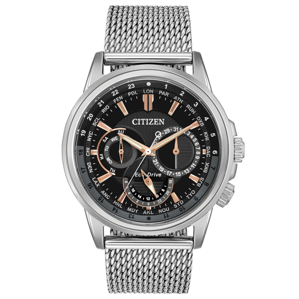 Citizen Mens Eco Drive Calendrier Sport Watch BU2020 70E