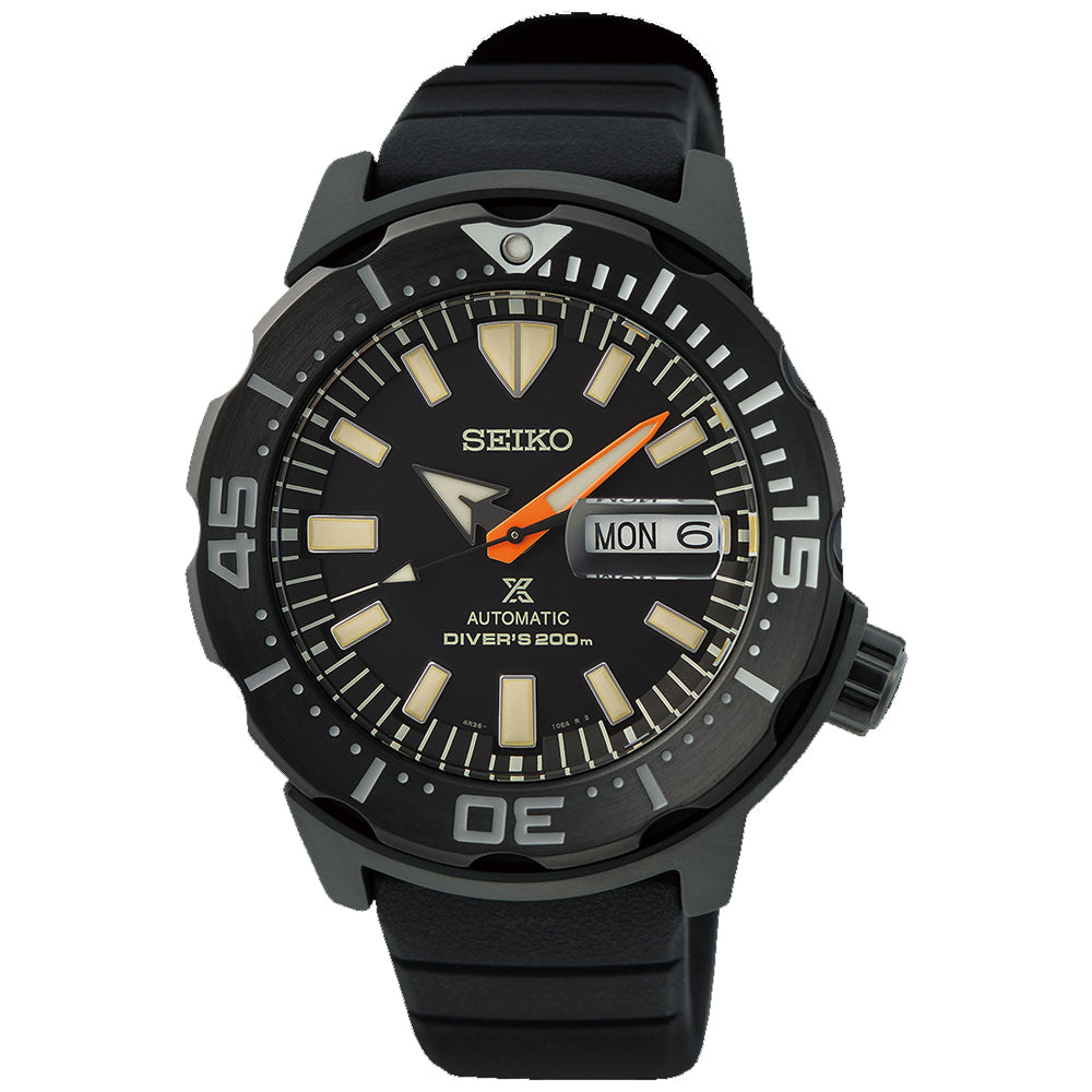 Seiko watch prospex sea black series limited edition outlet srpc49k1