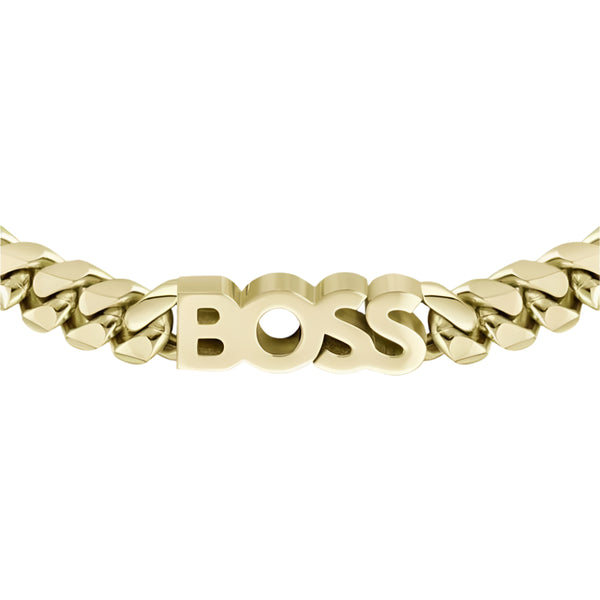 Boss  Mens  Kassy Curb  Bracelet 1580505M