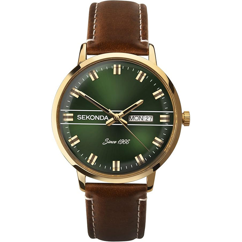 Mens Gold Plated Sekonda Classic Watch 1949