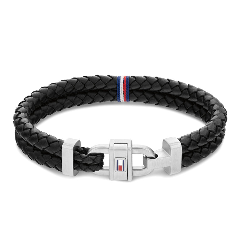 Mens Tommy Hilfiger Leather Bracelet 2790361