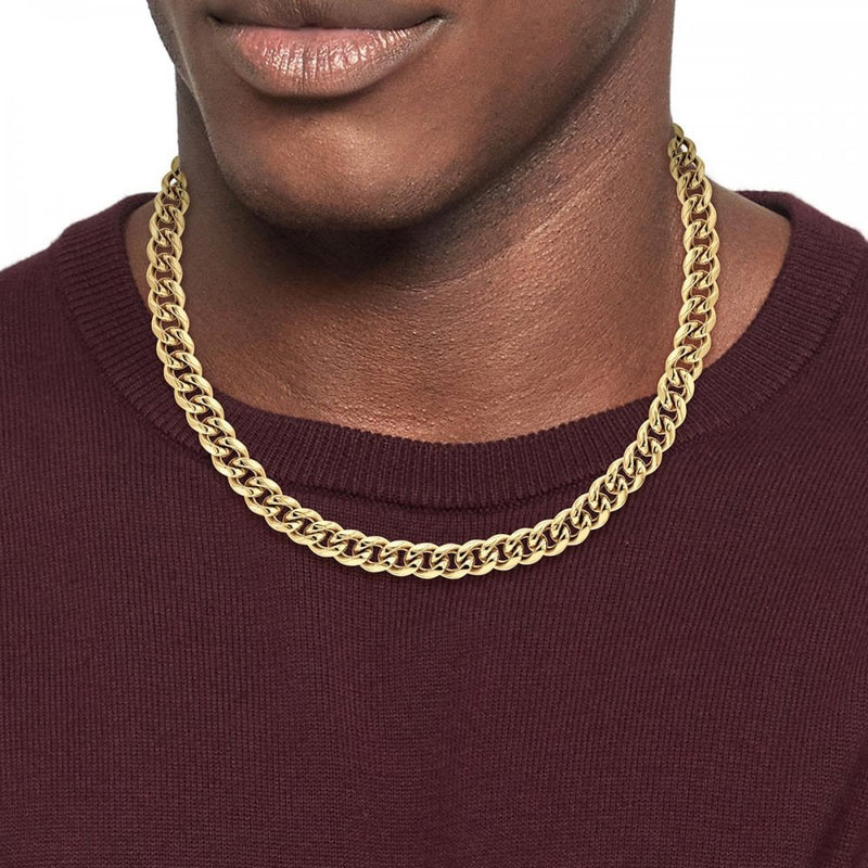 Mens Tommy Hilfiger Wild Gold Plated Chain 2790605