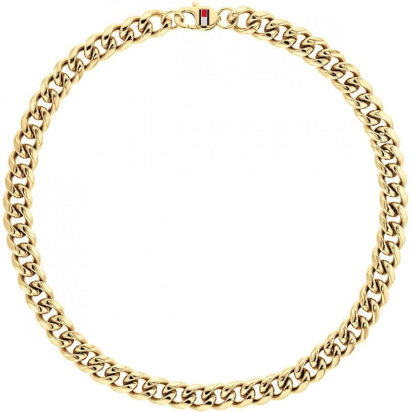 Mens Tommy Hilfiger Wild Gold Plated Chain 2790605