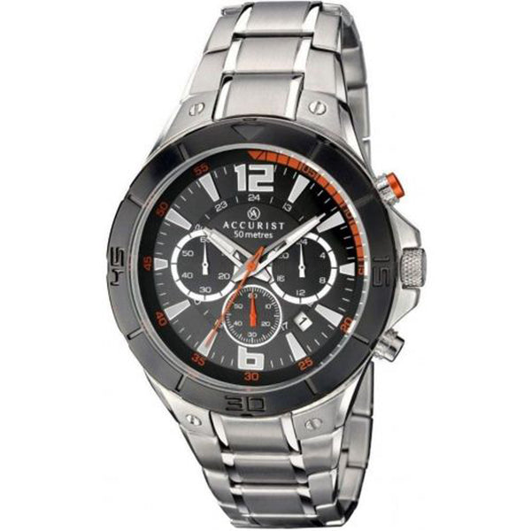 Mens accurist best sale chronograph watch