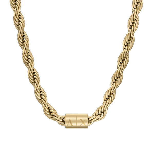 Armani Exchange Mens Icon Chain Necklace AXG0126710