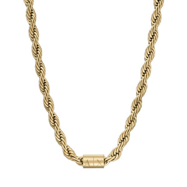 Armani Exchange Mens Icon Chain Necklace AXG0126710
