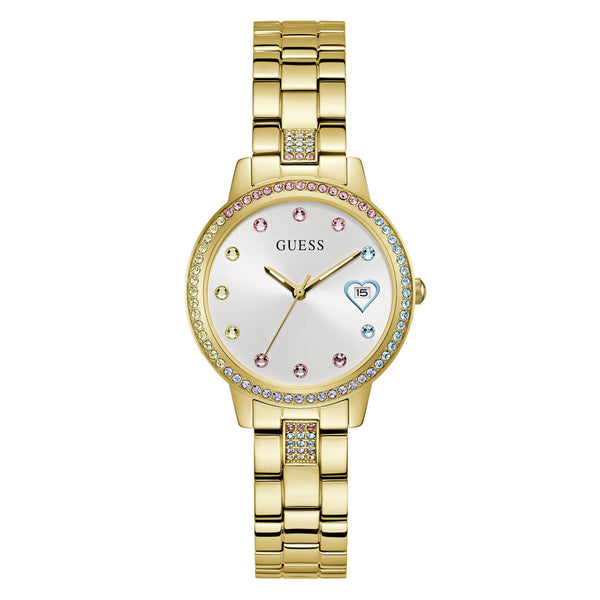 Guess Ladies Three Of Hearts Watch GW0657L2