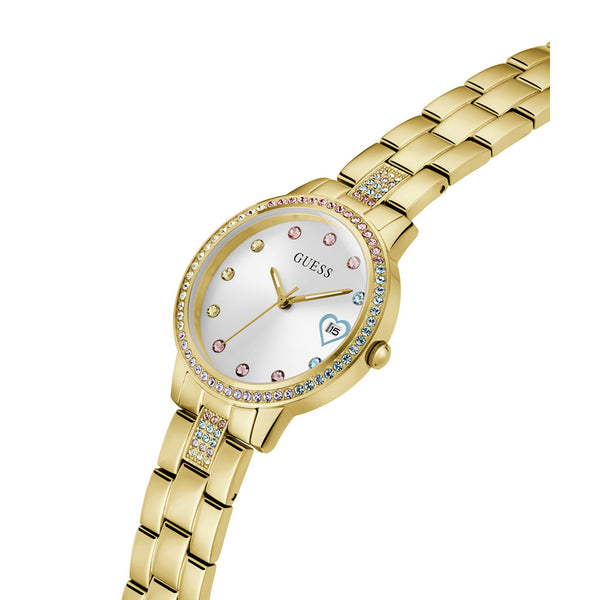 Guess Ladies Three Of Hearts Watch GW0657L2