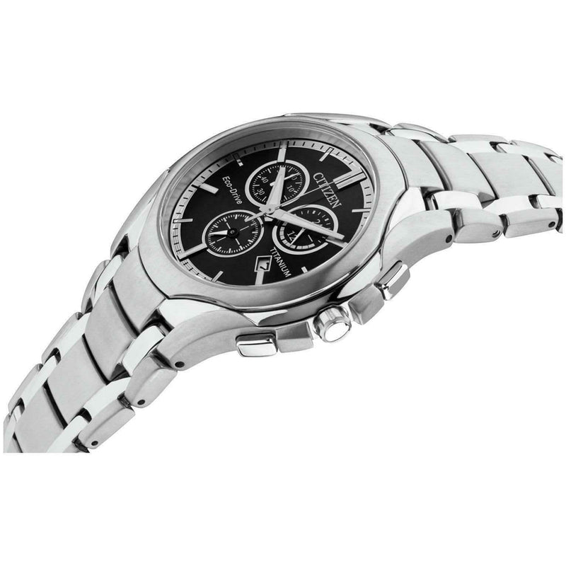 Citizen Mens Titanium Eco-Drive Watch AT0940-50F