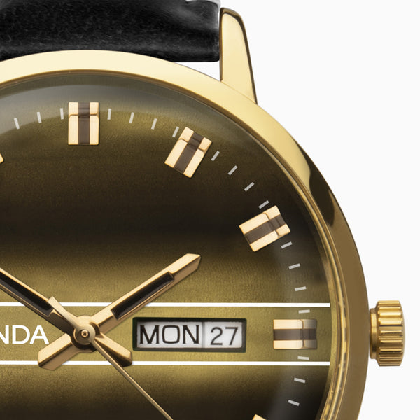 Mens Gold Plated Sekonda Watch 1950