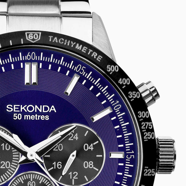 Mens Sekonda Cronograph Watch 1970