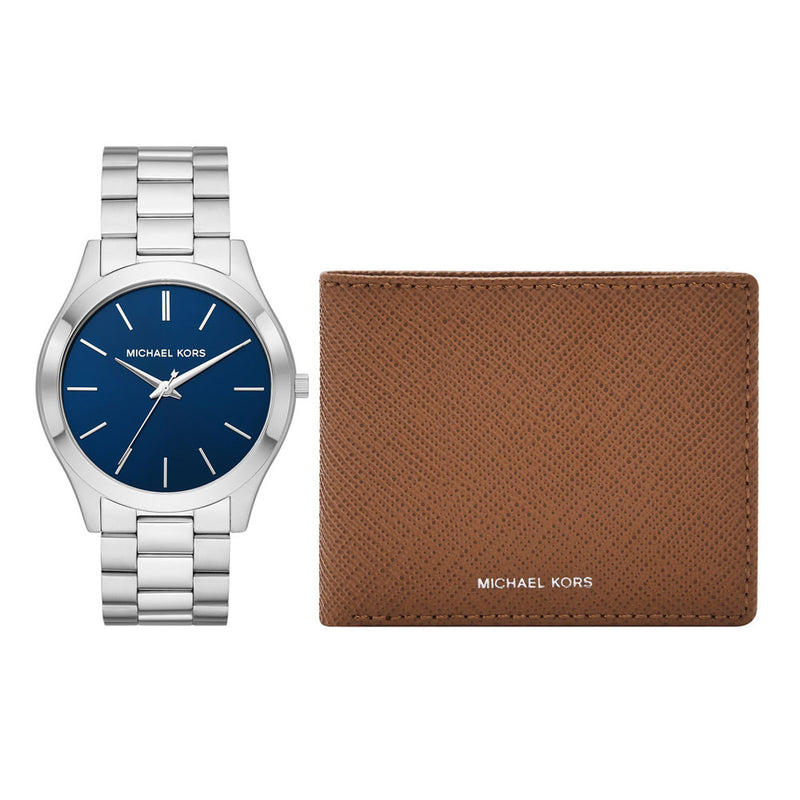 Michael Kors Mens Quality Watch Shop Watch – Runway MK1060SET Slim